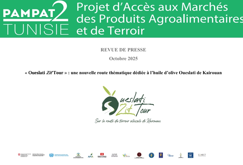 REVUE DE PRESSE « OUESLATI ZIT TOUR » OCTOBRE 2025