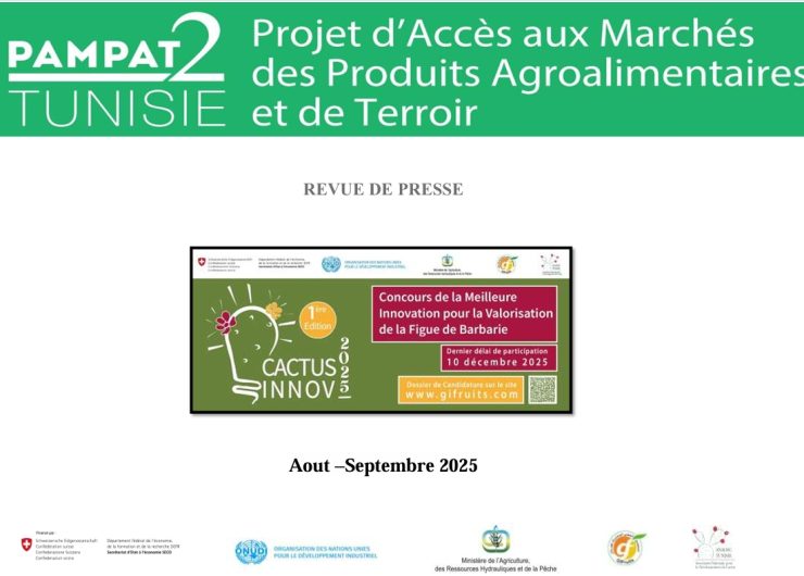 REVUE DE PRESSE « CACTUS INNOV 2025 »